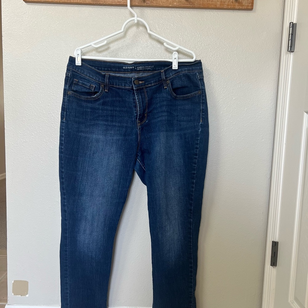 Old Navy Blue Skinny Jeans
